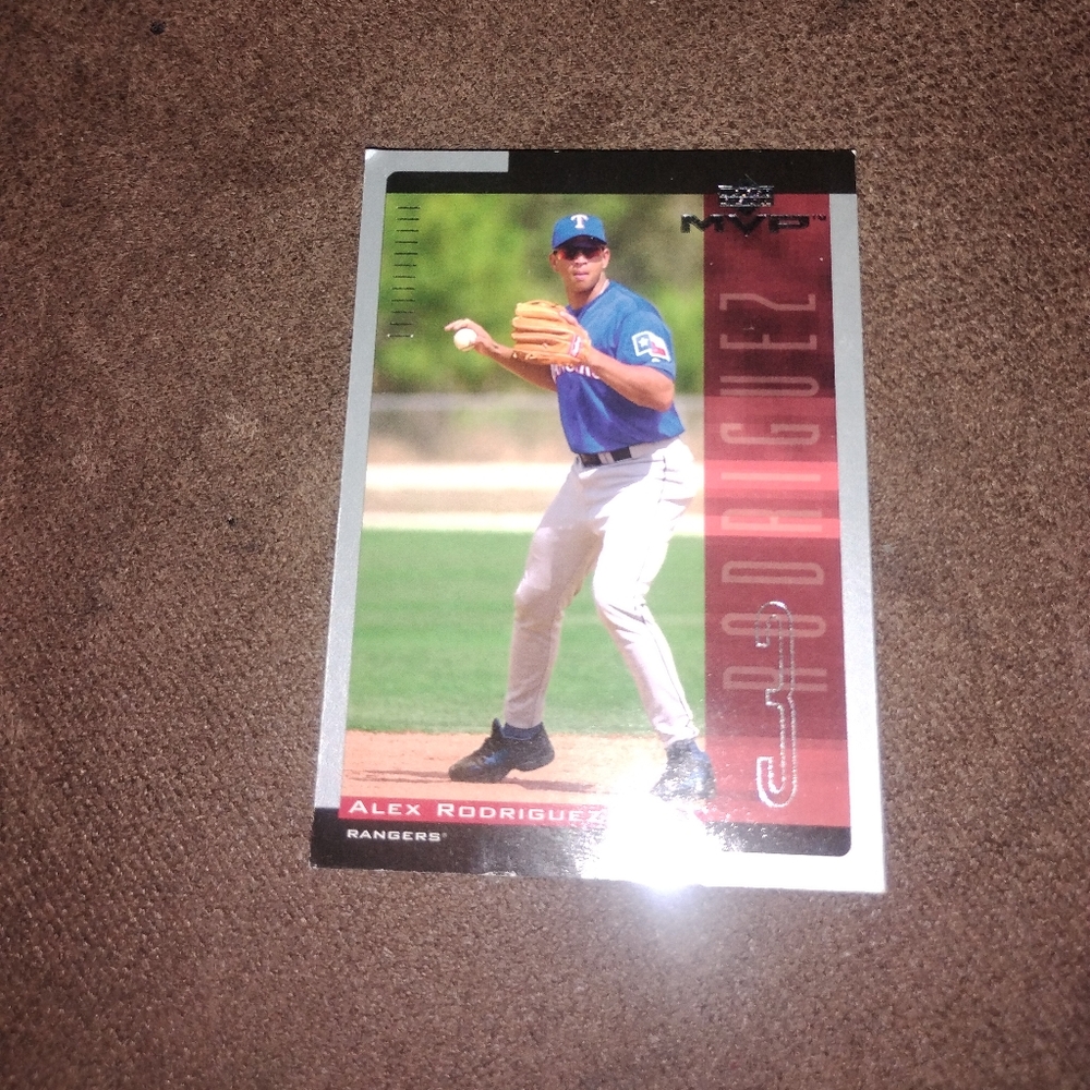 Alex Rodriguez baseball card